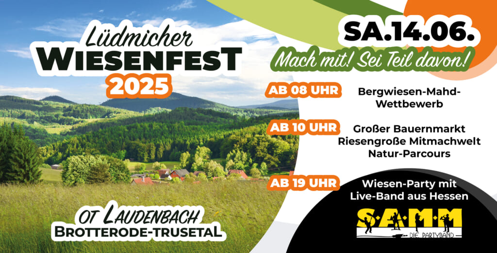 Wiesenfeld Laudenbach 2025 Brotterode Trusetal Thüringen